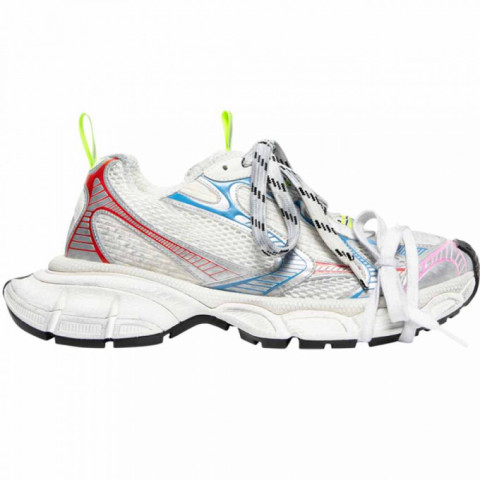 Balenciaga 3XL Sneaker Worn-Out - White Blue Red