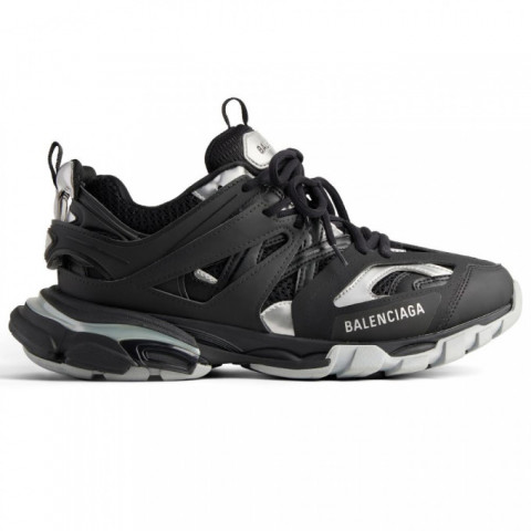 Balenciaga Track Sneaker Black Silver